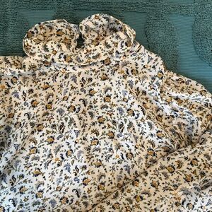 Ann Taylor Floral Patterned Blouse